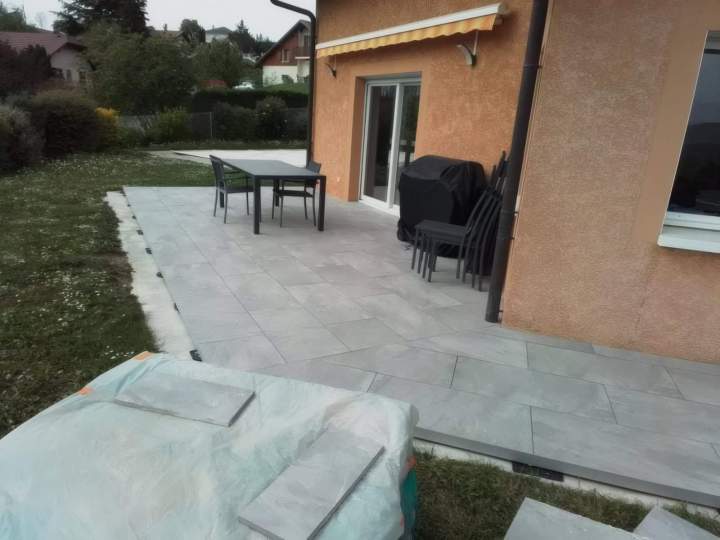 Pose revêtements de sol extérieur Annecy